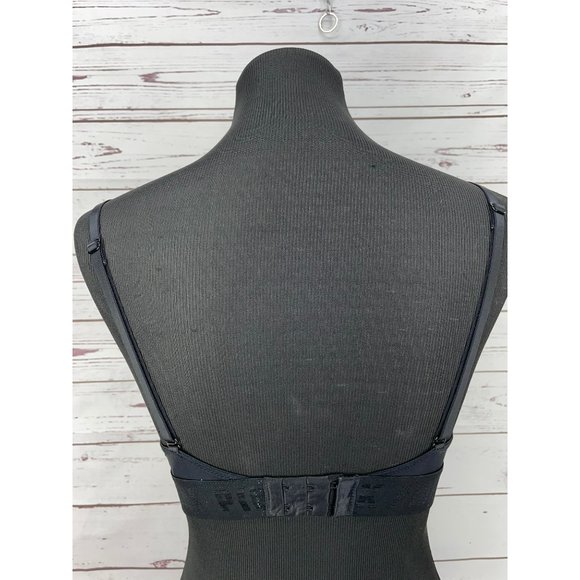 PINK‎ by Victoria's Secret Black Wear Everywhere Wireless Push-Up Bra Size 34B - Picture 2 of 8